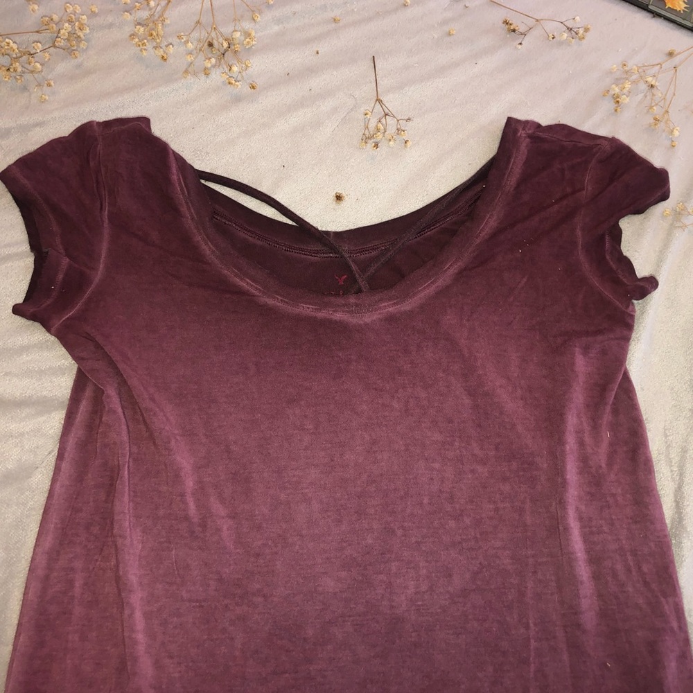 Purple American Eagle Shirt